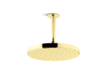 Kallista P21676-00-ULB Air-Induction Rain Showerhead - Unlacquered Brass