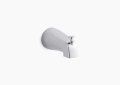 Kohler K-389-BN Devonshire Diverter Bath Spout with NPT Connection - Polished Chrome