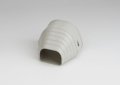 Rectorseal 84127 Fortress LEN-122-I 4-1/2 inch PVC Lineset Cover End Fitting - Ivory
