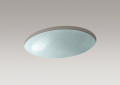 Kohler 2741-G2-B11 Glass Undercounter Lavatory in Dew