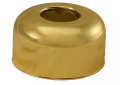 Jones Stephens E82150 1-1/2 inch Tubular Box Escutcheon - Polished Brass