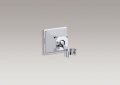 Kohler K-422-CP Memoirs Adjustable Wall-Mount Bracket - Polished Chrome