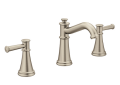 Moen T6405BN Belfield Two-Handle High Arc Bathroom Faucet - Brushed Nickel