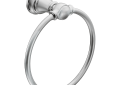 Moen® YB8486CH Towel Ring, Weymouth™, 6-1/2 in Ring, 3.15 in OAD x 7.27 in OAH, Polished Chrome, Import