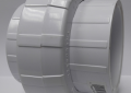 3 Inch Schedule 40 PVC Union with O Ring Seal
