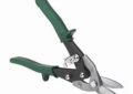 Malco® AVs™ AV2 Aviation Snip, 0.062 to 0.06 in, 1-3/8 in Length of Cut, Right Snip, Forged Steel Blade, Steel/Green Plastic Grip Handle