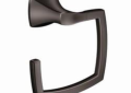 Moen® YB5186ORB Hand Towel Ring, Voss™, 2.8 in OAD x 5.79 in OAH, Oil Rubbed Bronze, Import