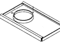 Weil McLain 386-700-341 SGO Flue Collector Hood