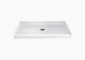 Sterling 72271100-0 Accord(R) 60" x 36" Vikrell(R) Shower Base, Center Drain - White