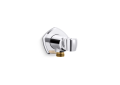 Kohler(R) 27117-CP Occasion(R) Wall-Mount Handshower Holder with Supply Elbow and Check Valve - Polished Chrome