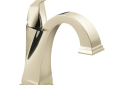 DELTA® 551-PN-DST Dryden™ Centerset Lavatory Faucet, Commercial, 1.2 gpm Flow Rate, 3-7/8 in H Spout, 1 Handles, Pop-Up Drain, 1/3 Faucet Holes, Polished Nickel, Function: Traditional