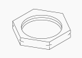 Kohler K-33505 .875-16 UNS-2B Hex Nut