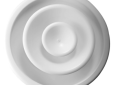Hart and Cooley 20-8-W 8" Steel Round Ceiling Diffuser - White