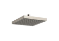 DELTA® RP50841SS Universal Raincan Shower Head, 2.5 gpm Flow Rate, 1 Spray, 8 x 2-1/2 in Head, Import