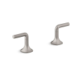 Kohler® 27018-4-BN 27018-4 Occasion® Deck-Mount Bathtub Faucet Handle, Premium Metal, Vibrant Brushed Nickel