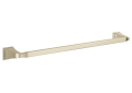 DELTA® 75124-PN Dryden™ Towel Bar, 24 in L Bar, 3-1/8 in OAD x 1-3/4 in OAH, Brass, Polished Nickel, Import