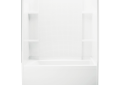Sterling 71150126-0 60" x 32" x 74 Accord Series Tub and Shower with Right-Hand Drain - White
