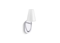 Kohler® 32255-SC01-CPL Sconce, (1) Lamps B11 Lamp, 120 V AC, Polished Chrome Housing
