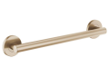 Brizo® 69475-GL Euro Round Decorative Grab Bar, 18 in L x 1-1/4 in Dia, Luxe Gold, Metal, Import