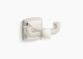 Kohler K-27411-SN Riff(R) Double Robe Hook - Vibrant Polished Nickel