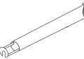 Utica 240005543 1-1/2 inch Diameter Burner Tube