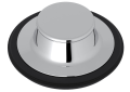 ROHL 744APC Disposal Stopper - Polished Chrome