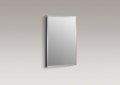 Kohler K-CB-CLR1620FS 16 inch x 20 inch Single-Door Medicine Cabnet - Aluminum