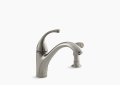 Kohler K-10416-BN Forte 2 Hole Kitchen Sink Faucet with 9.0625 inch Spout - Vibrant Brushed Nickel