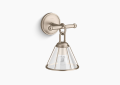 Kohler K-27741-SC01-BVL Terret(TM) One-Light Sconce - Brushed Bronze