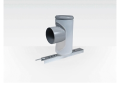 Centrotherm Eco Systems InnoFlue® ISBS0687 Single Wall Base Support, 6 in ID x 7.2 in OD, For Use With: InnoFlue® Polypropylene Vent Systems, Polypropylene, Domestic