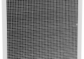 Hart and Cooley RE5-88-W 8" x 8" Aluminum Eggcrate Return Air Grille - White
