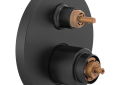 Brizo® T75P575-BLLHP 14 Series Valve Trim Only With 3-Function Diverter Trim, 5 gpm Valve, Matte Black