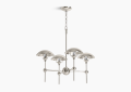 Kohler K-27950-CH04-SNL Vorleigh(R) 30" Chandelier - Polished Nickel