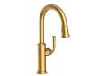 Newport Brass 3210-5103-10 Pull-down Kitchen Faucet - Satin Bronze