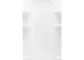 Sterling 72202100-0 36 inch x 72-1/2 inch Ensemble Curve Alcove Shower Back Wall - White