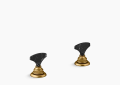 Kohler K-98068-6NRO-2MB Artifacts(R) Widespread Bathroom Sink Faucet Handles - Vibrant Brushed Moderne Brass
