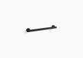 Kohler K-11892-BL Purist(R) 18" Grab Bar - Matte Black