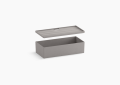 Kohler K-33586-1WT Drawer Organizer with Lid - Mohair Grey