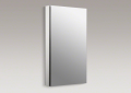 Kohler K-2918-PG-SAA 20-1/8 inch x 36-1/8 inch Catalan Aluminum Single-Door Medicine Cabinet