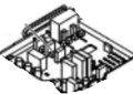 Fujitsu 9709680148 Halcyon Inverter Power Module Printed Circuit Board