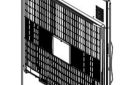 Fujitsu 9380569039 Halcyon Outdoor Unit Front Panel
