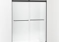 Kohler K-706015-L-BL Levity(R) 74" H Sliding Shower Door with 1/4"-Thick Glass - Matte Black