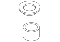 Kohler K-1019171-CP Drain Spacer Gasket Kit - Polished Chrome