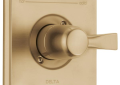 DELTA® T14051-CZ Monitor® 14 Valve Trim, 2.5 gpm Shower, Brilliance® Champagne Bronze