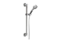 DELTA® 51900 Traditional Decorative Shower Kit, 9 Shower Head, 2 gpm Flow Rate, 82 in L Hose, Polished Chrome, Import