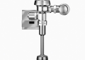 Sloan® Royal® 3452640 186 ESS Optima® Single-Flush Sensor Exposed Flushometer, Hardwired, 1 gpf Flush Rate, 3/4 in IPS Inlet, 3/4 in Spud, 15 to 80 psi Pressure, Polished Chrome, Domestic