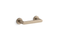 Kohler® 73147-BV 73147 Composed® Horizontal Paper Holder, 1 Roll Capacity, 2 in H, Metal, Vibrant Brushed Bronze